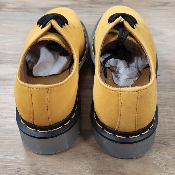 🩵NIB Dr. Martens Yellow Iced II Buttersoft Leather Unisex Oxfords Size 8 - Picture 10 of 16
